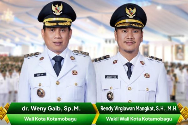 Bupati dan Wakil Bupati Kotamobagu Periode 2025-2030