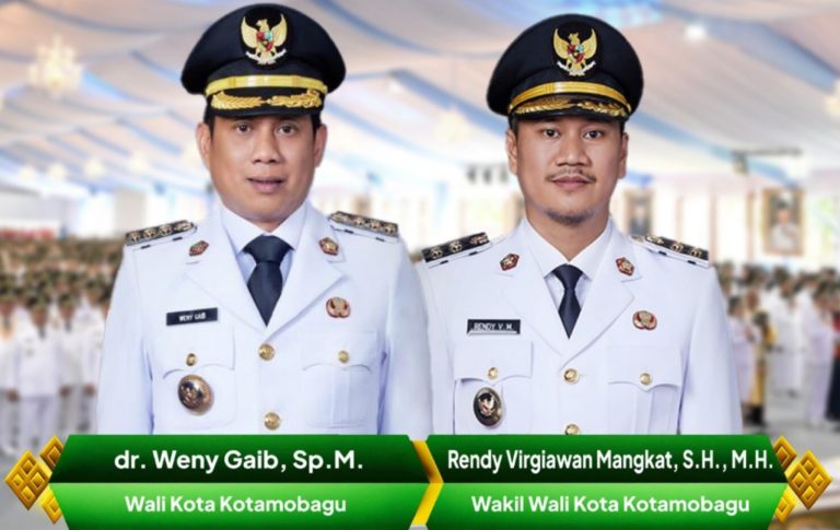 Bupati dan Wakil Bupati Kotamobagu Periode 2025-2030